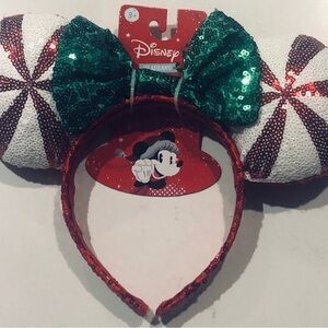 Disney Festive Minnie Mouse Ears with Sequins